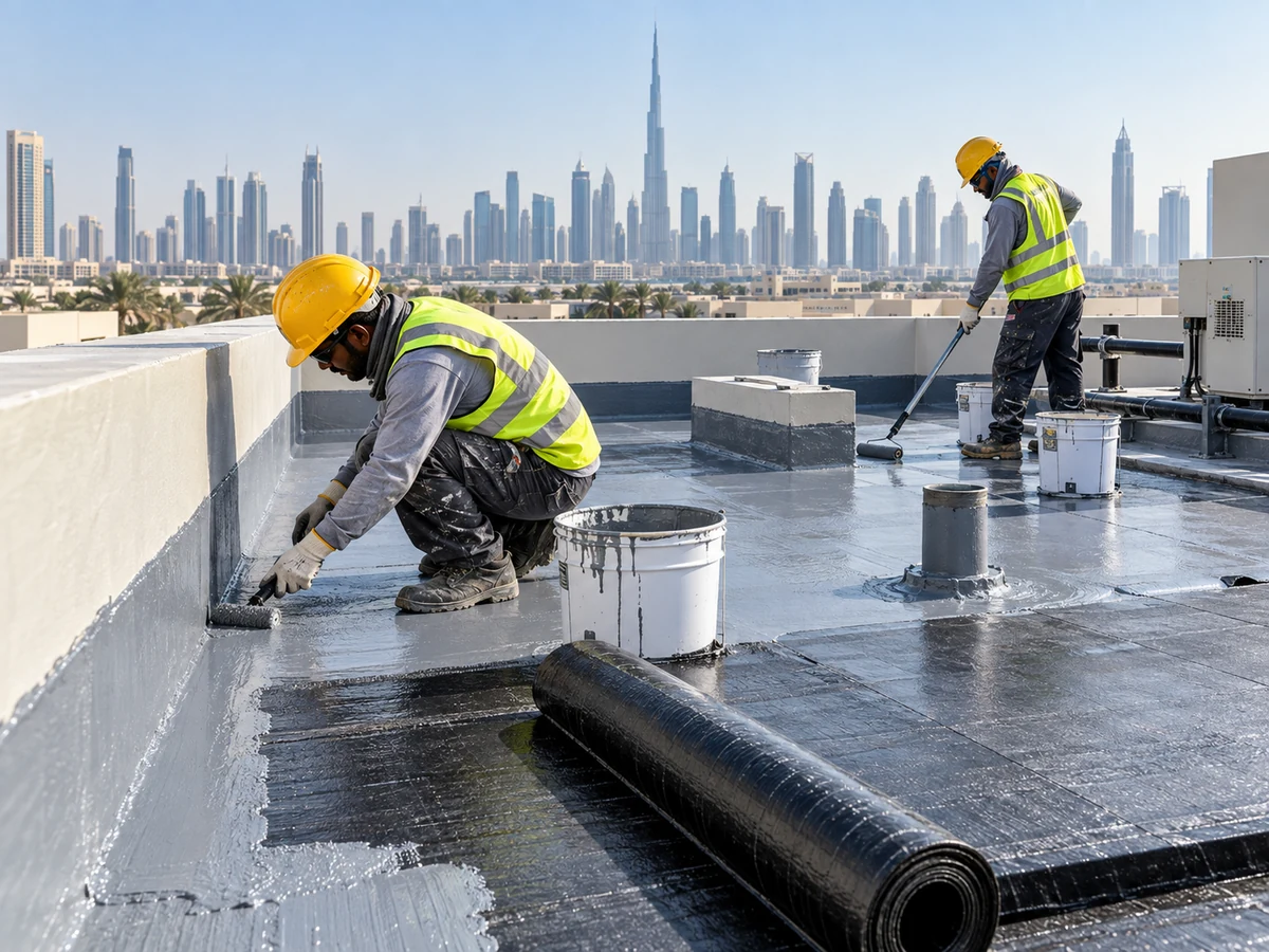 Waterproofing alternate service view